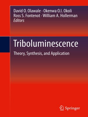 cover image of Triboluminescence